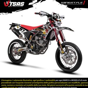 Kit Adesivi Motocross per FANTIC