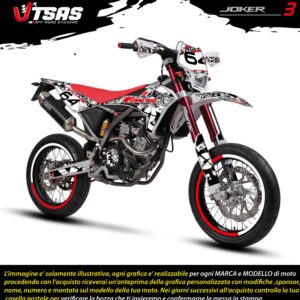 Kit Adesivi Motocross per FANTIC